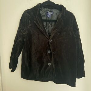 Cherokee Black Velvet kid blazer